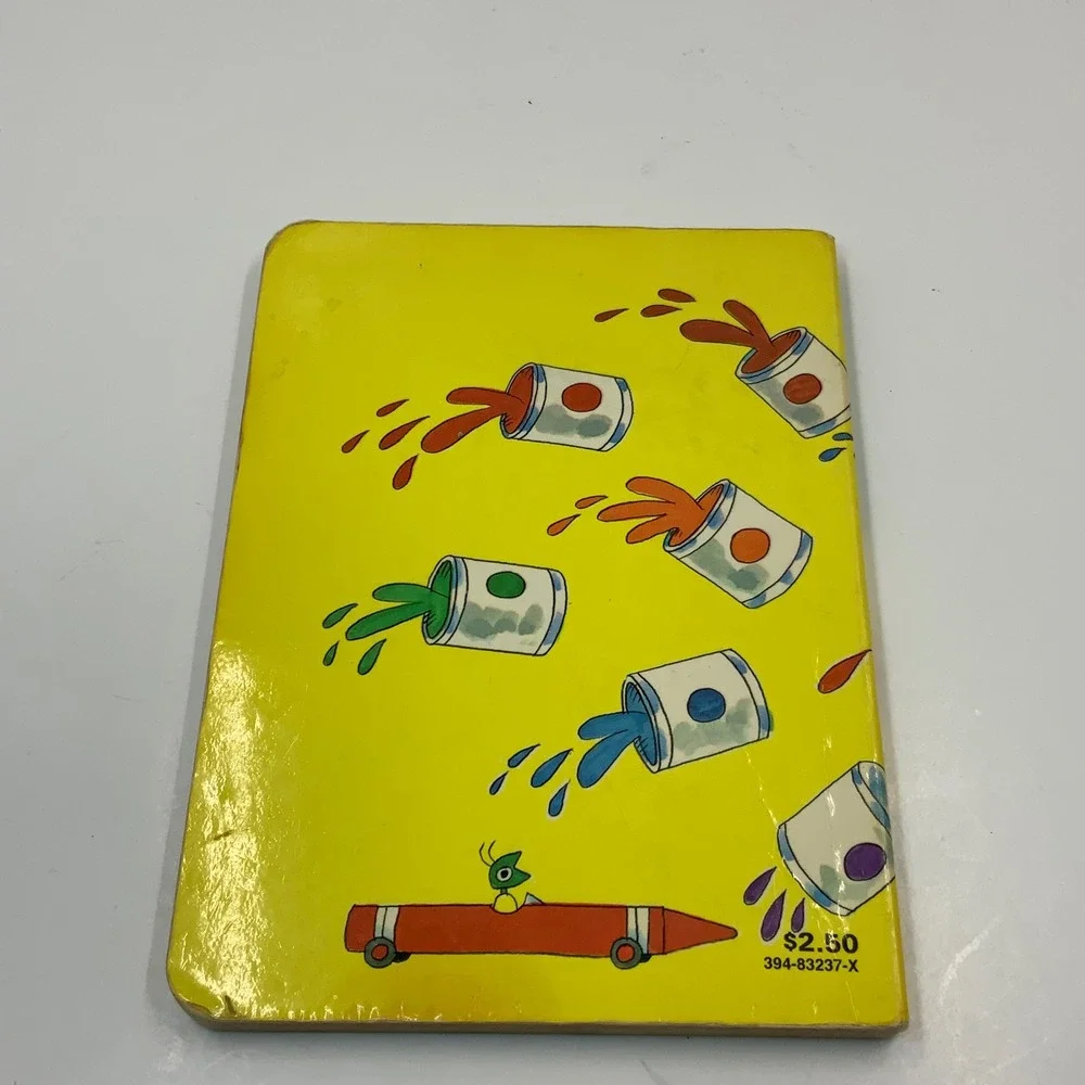 Vintage 1976 Richard Scarry's Color Book Mr Paint‎ Pig Board Book 0-394-83237-X